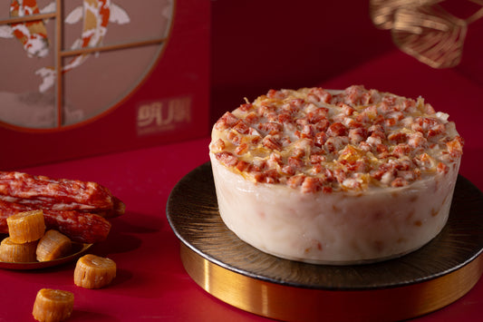 [2 Boxes Special] DELUXE TURNIP PUDDING WITH CONPOY & WATER CHESTNUT PUDDING WITH OSMANTHUS [兩盒優惠] 瑤柱臘味蘿蔔糕及桂花馬蹄糕 2026